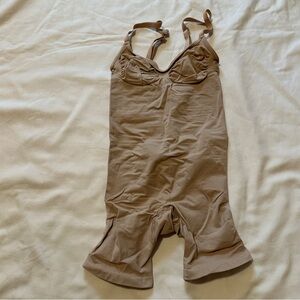 SKIMS Taupe Full-Body Shapewear Bodysuit